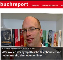 Wir wollen der sympathische Buchhändler von nebenan sein, aber eben online